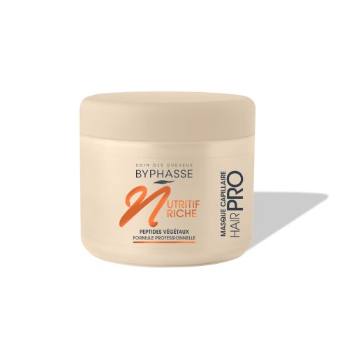 BYPHASSE Masque Capillaire Nutritiv Riche Hair Pro Cheveux Secs 500 ml