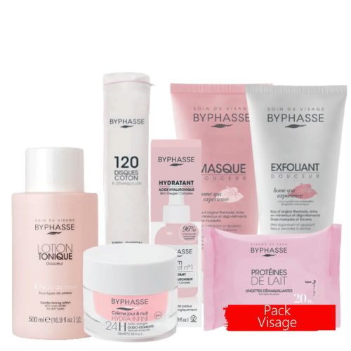 Byphasse Routine de Soin Visage Hydratation Tous Type de Peaux