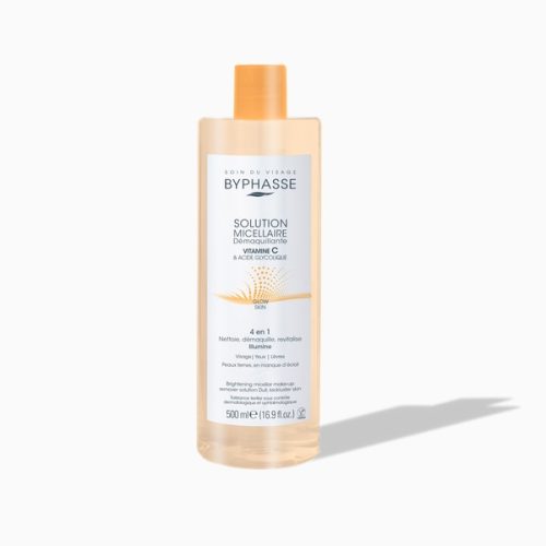 Byphasse Solution Micellaire Démaquillante Vitamine C Et Acide Glycolique 500ml
