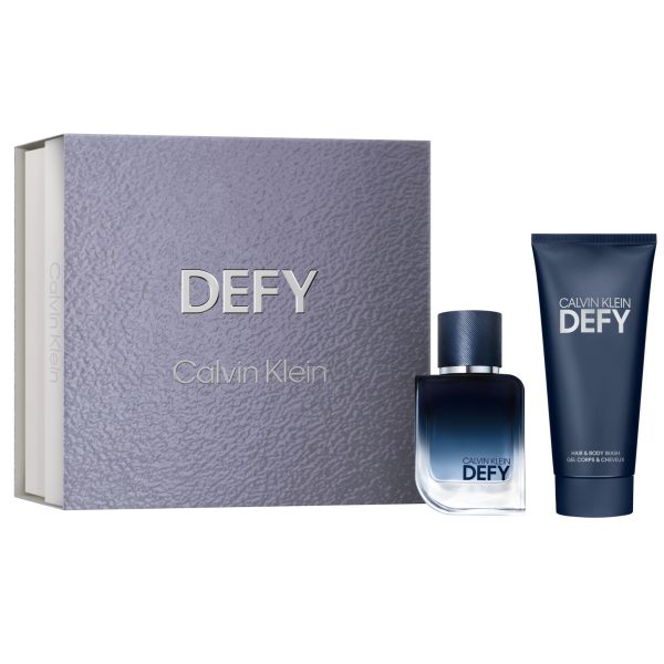 Calvin Klein Coffret Cadeau Defy Eau de Parfum 50 ml + Gel Douche 100ml