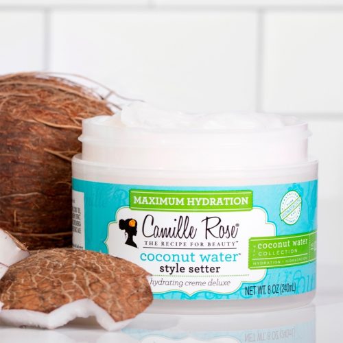 Camille Rose Crème Coiffante Hydratante Deluxe à l'Eau de Coco 240 ml