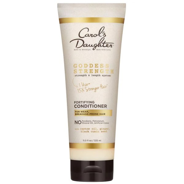 Carol's Daughter Goddess Strength Après Shampooing fortifiant à L'Huile de Ricin et Gingembre 325ml
