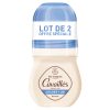 Cavaillès Déodorant Absorb+ anti-transpiration et odeurs lot de 2 roll-on de 50 ml