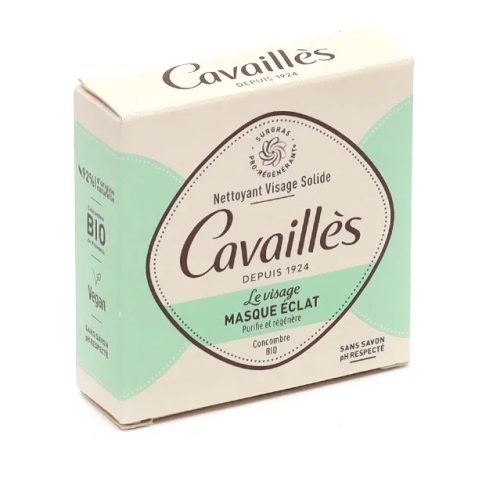 Cavaillès Nettoyant Visage Solide Masque éclat 70 g