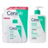 Cerave Gel Moussant 473ml+Éco Recharge 473ml