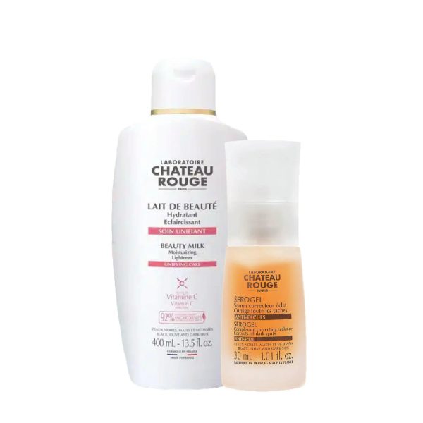 Château Rouge Duo Éclat du Teint Lait Anti Taches + Sérum Éclat