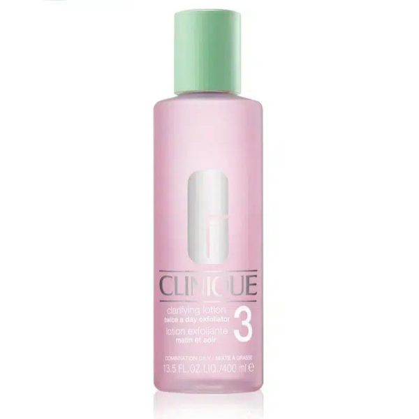 Clinique Basic 3 Lotion Exfoliante Peaux Mixtes à Grasses 400 ml