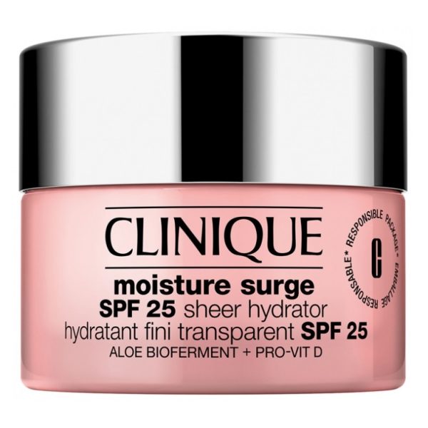 Clinique Moisture Surge Crème Spf25 Hydratant Fini Transparent 50 ml
