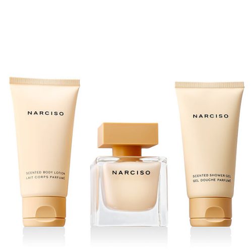 Narciso Poudrée EDP 50 ml Plus Gel douche 50 ml Plus Lait pour le corps 50 ml