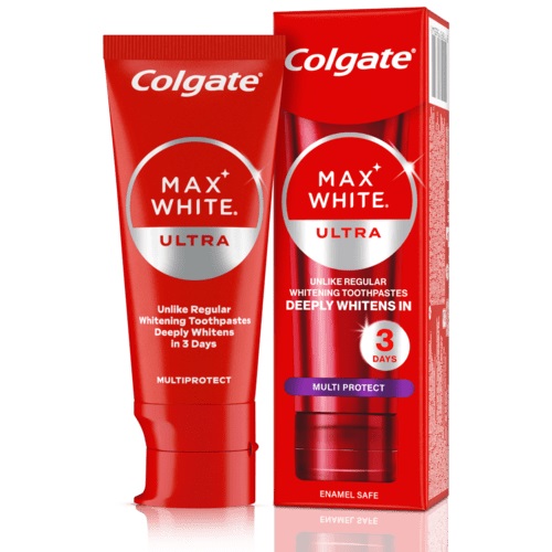 Colgate Dentifrice Blanchissant Max White Ultra Multiprotect 50 ml