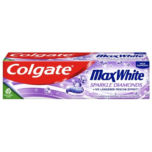 Colgate Dentifrice Blanchissant Max White Sparkle Diamonds 75 ml