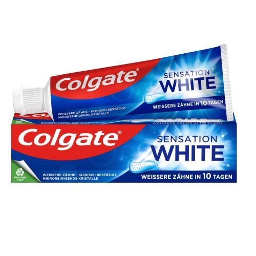 Colgate Dentifrice Blanchissant Sensation White avec Cristaux 75 ml