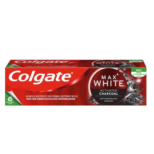 Colgate Dentifrice Max White au Charbon Blancheur Actif 75 ml
