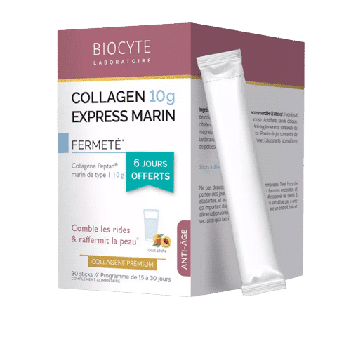 Biocyte Collagen Express Marin Anti Rides et Raffermissant 30 Sticks