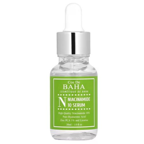 cos-de-baha-serum-a-la-niacinamide-dakar-universcosmetix Cos De BAHA Niacinamide 10% Sérum Réducteur Pores + Traitement du teint irrégulier + Peau acnéique 30 ml