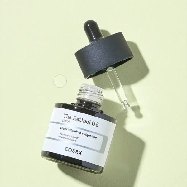 Cosrx The Retinol Sérum Rétinol Pur Hautement Concentré à 0.5 % Peau Jeune et Éclatant 20 ml