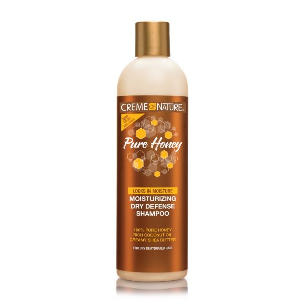 Crème of Nature Pure Honey Shampooing Hydratant à Base de Miel et d'Huile de Noix de Coco 355ml