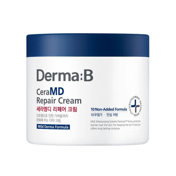 Derma B Crème Réparatrice et Nourrissante pour le corps 430 ml