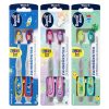 Dontodent Brosse à Dents Souple pour Enfants 3 à 6 ans Lot de 2 Brosses
