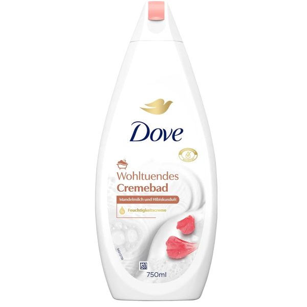 Dove Crème de Douche Parfum Lait d'Amande et Hibiscus 750 ml
