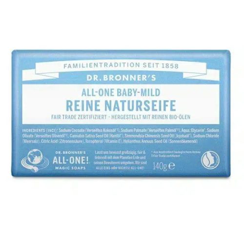 Dr Bronner's Baby Doux Savon Naturel Pur 140 g
