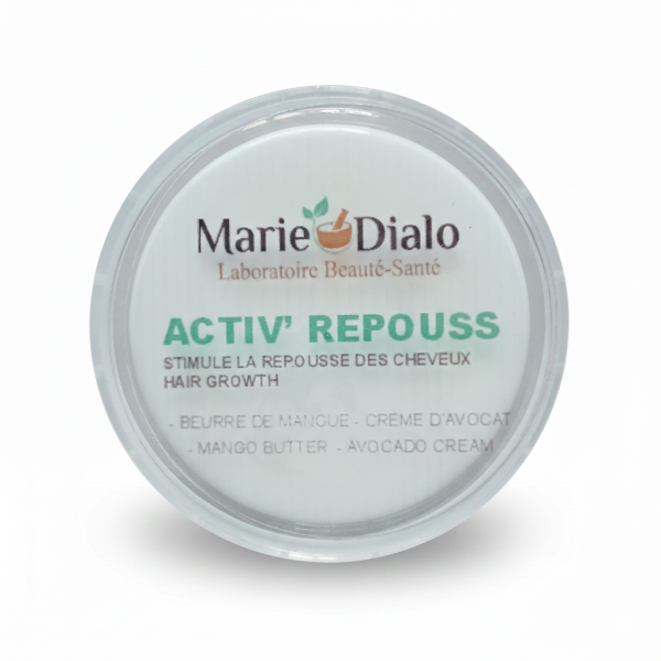 Dr Marie Diallo Laboratoires Pommade Activ Repouss Au Beurre de Mangue et Crème D'avocat 100 ml