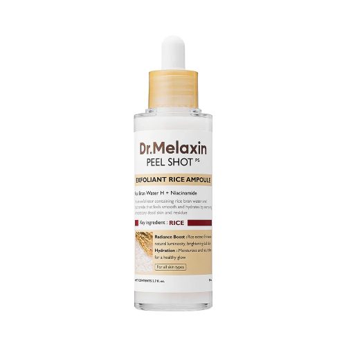 Dr Melaxin Ampoule Exfoliante Peel Shot au Riz Blanc Peau à Imperfections 80 ml