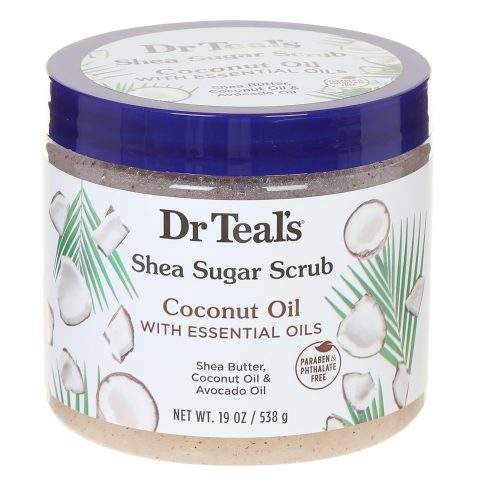 dr-teals-gommage-au-sucre-de-karite-coco-huiles-essentielles-dakar-universcosmetix Dr. Teal's Gommage au Sucre de Karité Huile de Coco et en Huiles Essentielles 538 g