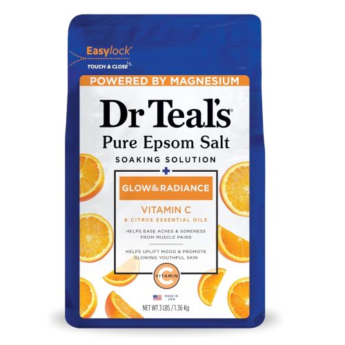Dr Teal's Sels d'Epsom à la Vitamine C et Agrumes 1.36Kg