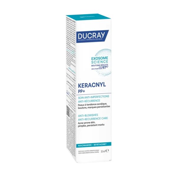 Ducray Keracnyl Pp+ Crème Apaisante Anti-imperfections Peaux A Tendance Acnéique 30ml
