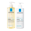 La Roche Posay Duo Lipikar Peau Lisse Huile de Douche + Lait Uréa
