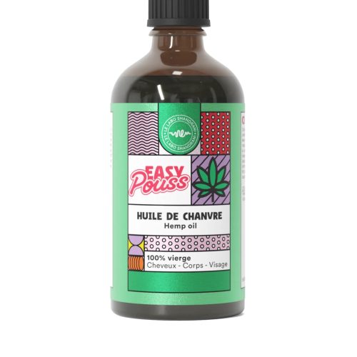 Easy Pouss Huile de chanvre 100% Vierge 100 ml