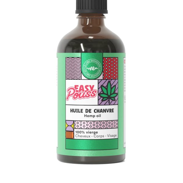 Easy Pouss Huile de chanvre 100% Vierge 100 ml