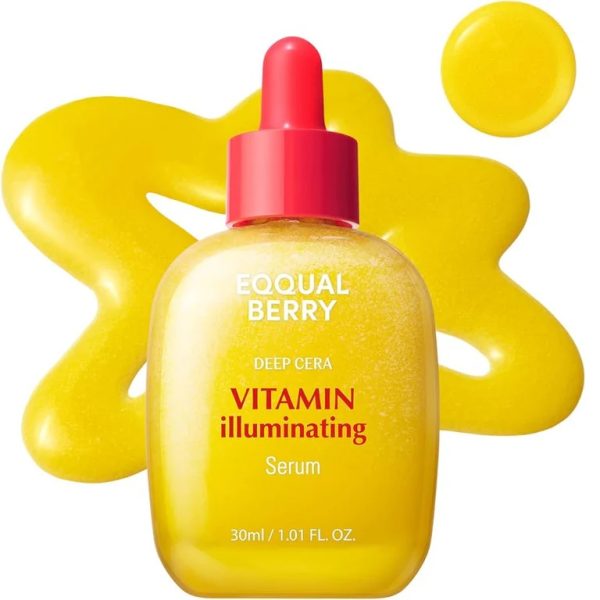 Eqqualberry Sérum Illuminateur Vitamines C et E Teint Éclatant 30ml