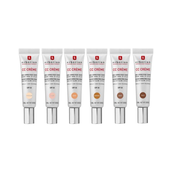 Erborian CC Crème Soin Correcteur Teinté Bonne Mine Et Éclat 15 ml