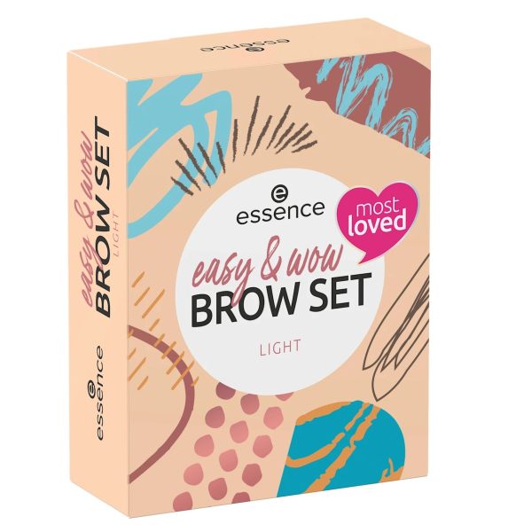 Essence Cosmetics Coffret Easy AND Wow Brow Coffret Maquillage Yeux 3 Pièces
