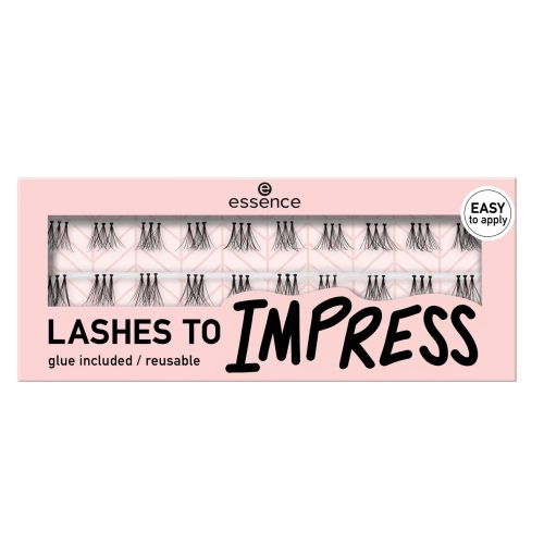 Essence Cosmetics Faux Cils Prédécoupés LASHES TO IMPRESS 1 Pièce