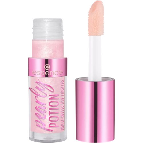 Essence Gloss Lèvres Pearly Potion Scintillant Multi Reflets Ton Pêche Doré 2.5 ml