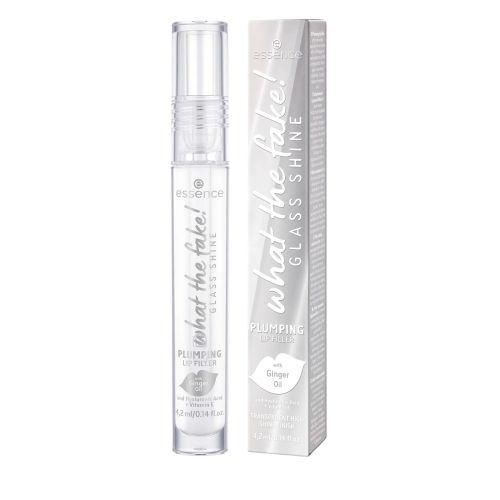 essence-lipgloss-what-the-fake-glass-01-oh-so-glassy-dakar-universcosmetix Essence Gloss à Lèvres Essence What The Fake ! Glass Shine Repulpant et Brillant à Lèvres 01 Oh So Glassy 4.2 ml