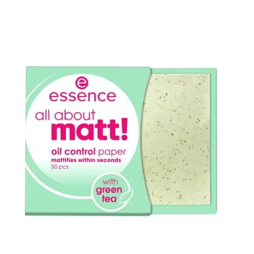 Essence Papier Matifiant contre Peau Grasse All About Matt ! 50 Pièces