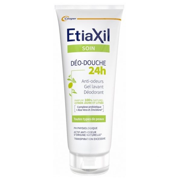 Etiaxil Déo Douche 24H Citron Jaune Et Litsée 200ml