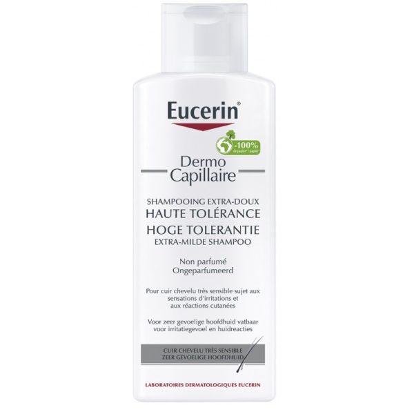 Eucerin DermoCapillaire Shampoing Extra-Doux Haute Tolérance 250 ml