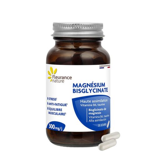 Fleurance Nature Complément Alimentaire Magnésium Bisglycinate 60 gélules