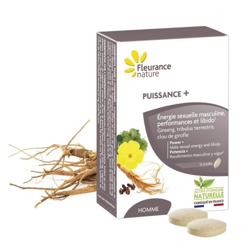 Fleurance Nature Complément Alimentaire Puissance+ Énergie Sexuelle Masculine 30 comprimés