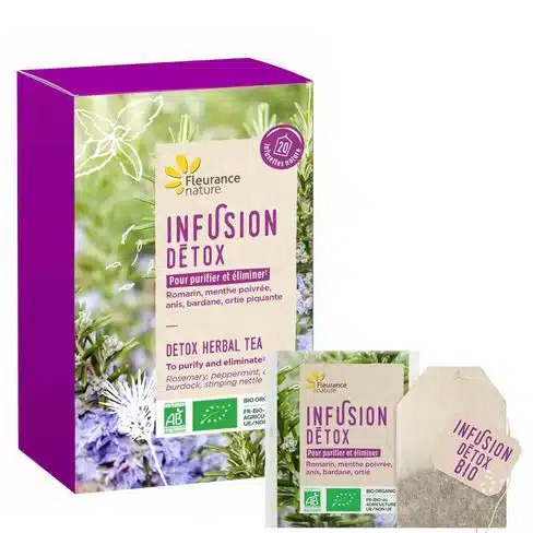 Fleurance Nature Infusion Détox Purifiant Bio 20 Sachets