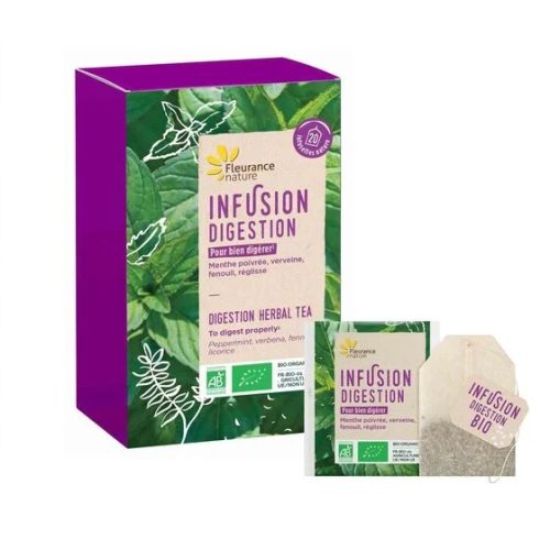Fleurance Nature Infusion Digestion Bio Pour Bien Digérer 20 infusettes