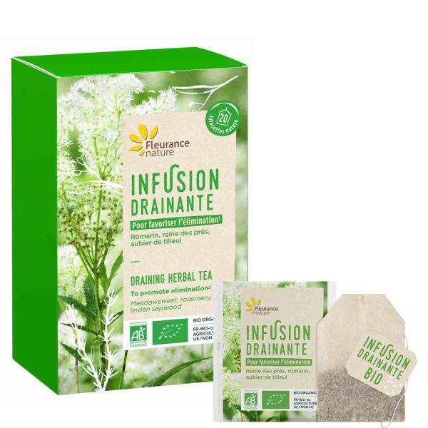 Fleurance Nature Infusion Drainante Amincissante Bio 20 Infusettes