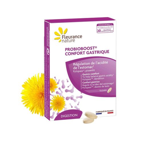 Fleurance Nature Complément Alimentaire Probioboost Confort Gastrique 15 comprimés