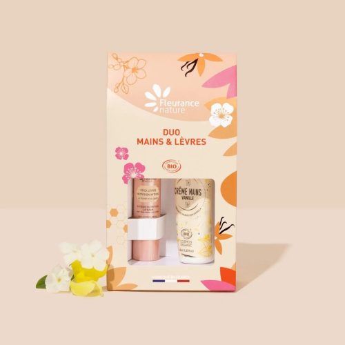 fleurance-nature-stick-levres-nutrition-intense-bio-4-g-et-creme-mains-vanille-bio-30ml-dakar-universcosmetix Fleurance Nature Stick Lèvres Nutrition Intense Bio 4 g et Crème Mains Vanille Bio 30ml
