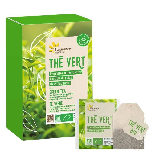 fleurance-nature-the-vert-bio-equitable-controle-poids-20-infusettes-dakar-universcosmetix Fleurance Nature Thé Vert Bio Équitable Contrôle Poids 20 Infusettes
